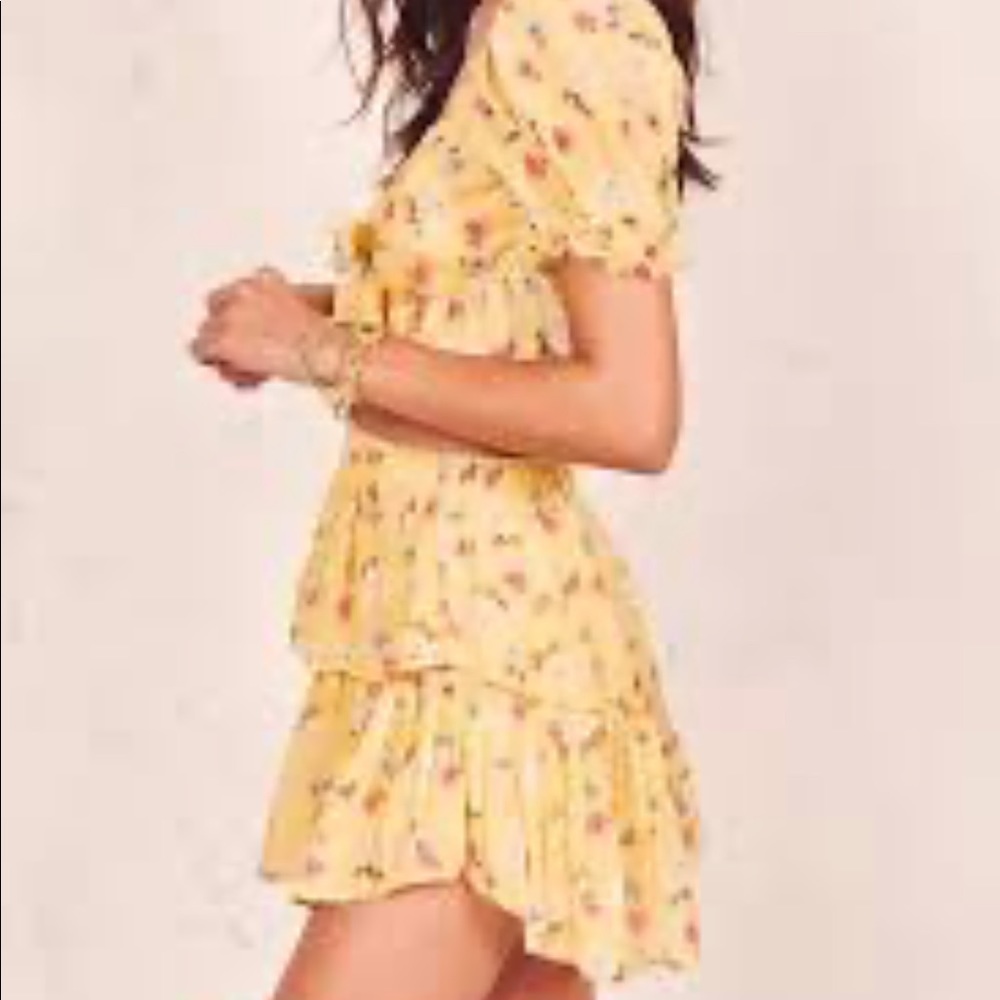 LoveShackFancy Ruffle Mini Skirt - Picture 3 of 7